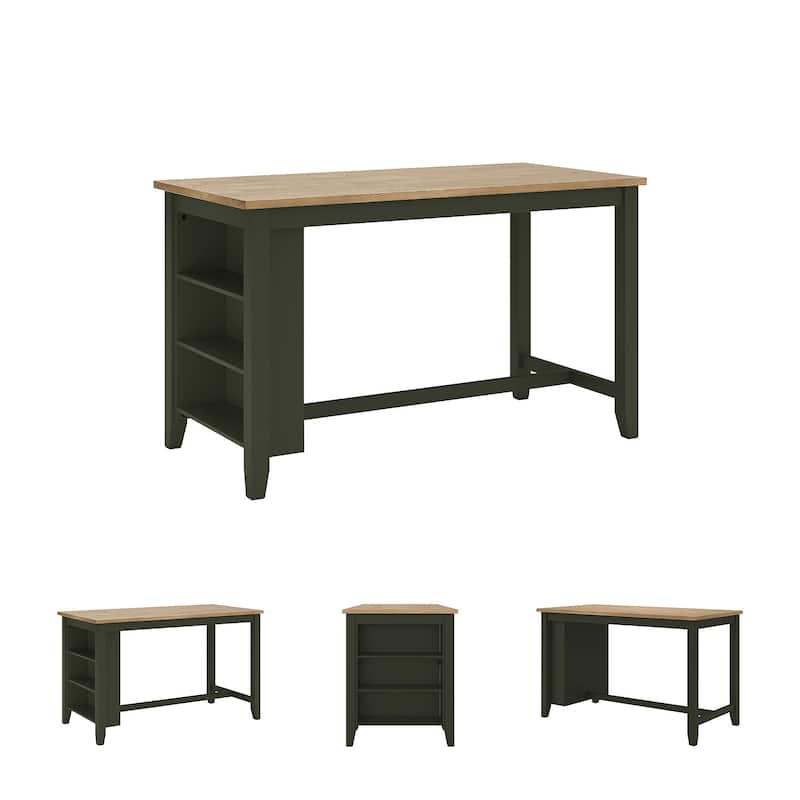 Signature Design by Ashley Gesthaven Counter Height Dining Table - 60" W x 30" D x 36" H