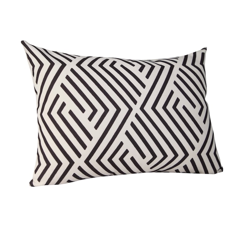 Sevita Geometric Maze Indoor/Outdoor Throw Pillow