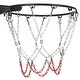 preview thumbnail 5 of 4, 13 Loops Standard Heavy Galvanized Steel Basketball Hoop Net, White Red