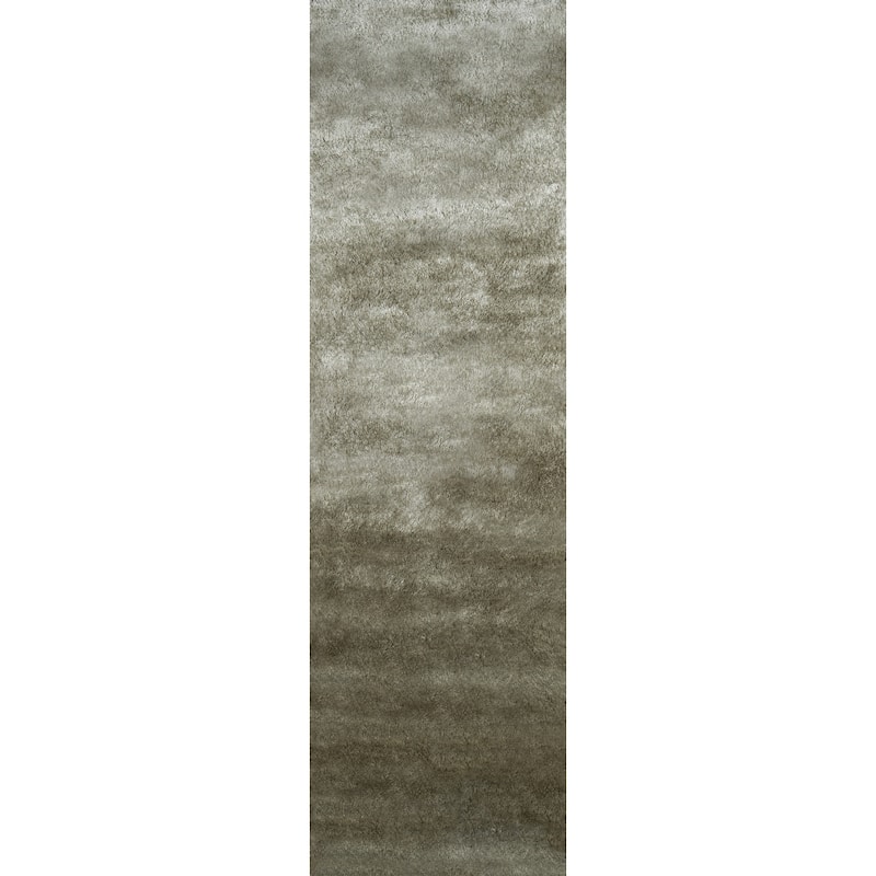 Momeni Luster Shag Hand Tufted Polyester Contemporary Solid Shag Rug