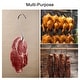 Meat Hooks, Stainless Steel S-Hook Meat Processing for Chicken Hanging ...