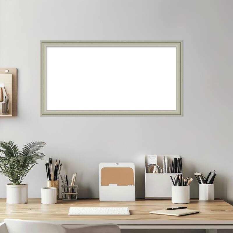 Amanti Art Florence Gold Framed Dry Erase Magnetic Board