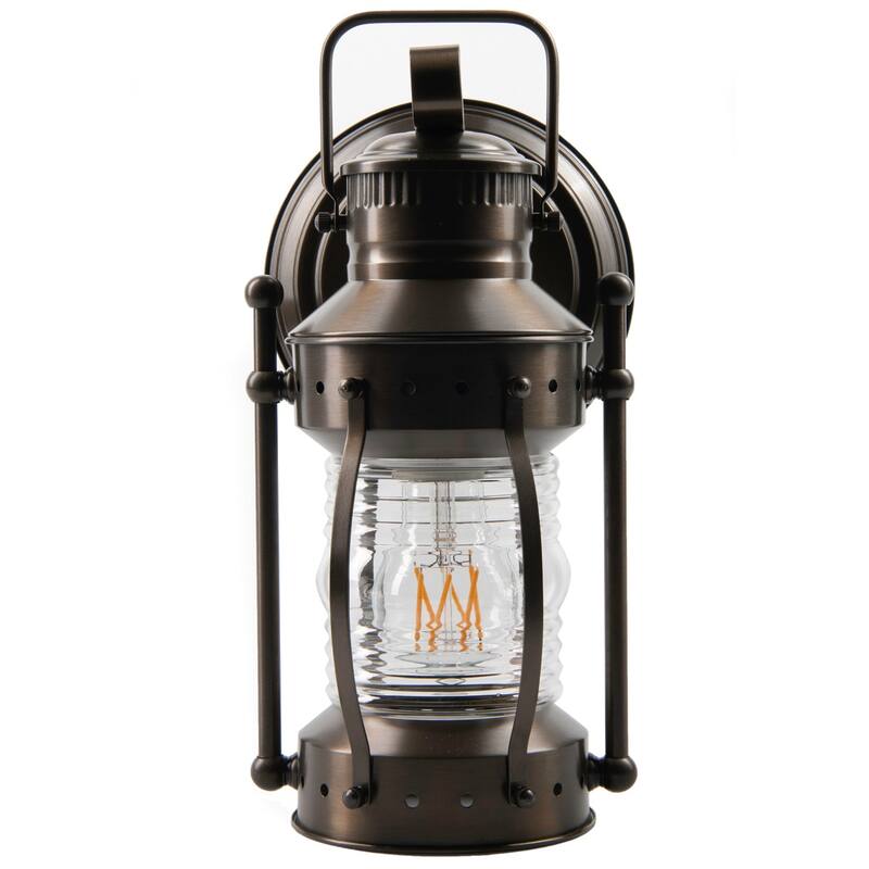 Elk Home Seafarer Bronze 1 Light Outdoor Wall Sconce