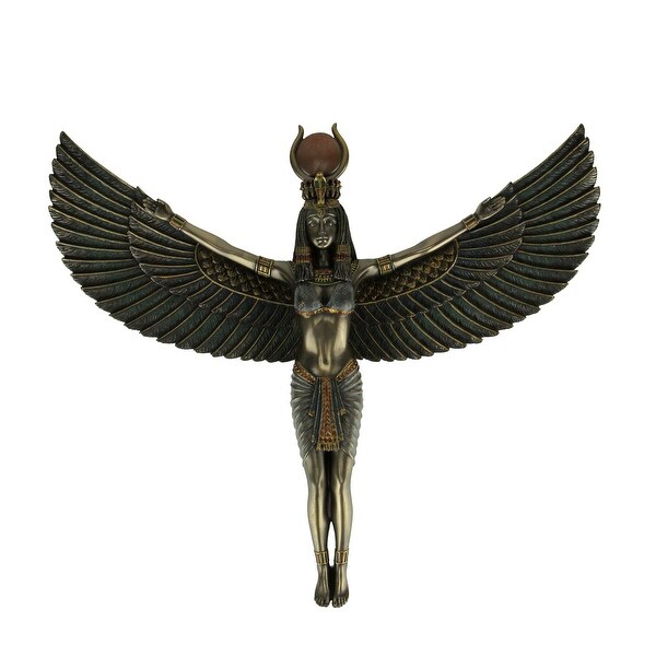 Shop Bronze Finish Isis Egyptian Goddess Spreading Wings