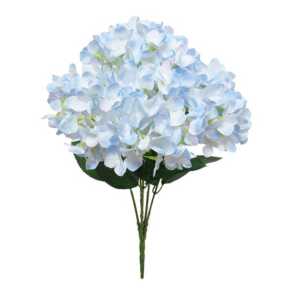 Hydrangea Flower Stems Bush Bouquet 19.5in. Opens flyout.