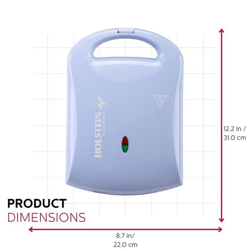 Holstein Housewares 4 Count Heart Shaped Waffle Maker On Sale Bed