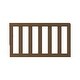 preview thumbnail 16 of 26, Forever Eclectic Toddler Guard Rail Cocoa Bean