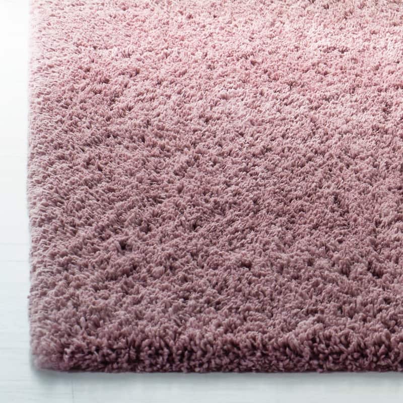 SAFAVIEH Fontana Shag Kimberlie Solid 2-inch Thick Rug