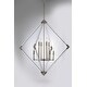 preview thumbnail 2 of 1, Lucent 8-light 35.5" Wide Steel Pendant - Polished Nickel
