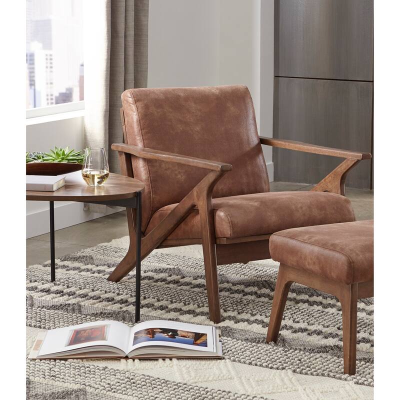 Simple Living Bianca Mid-century Modern Wood Chair