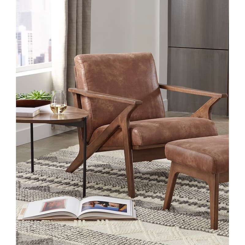 Simple Living Bianca Mid-century Modern Wood Chair