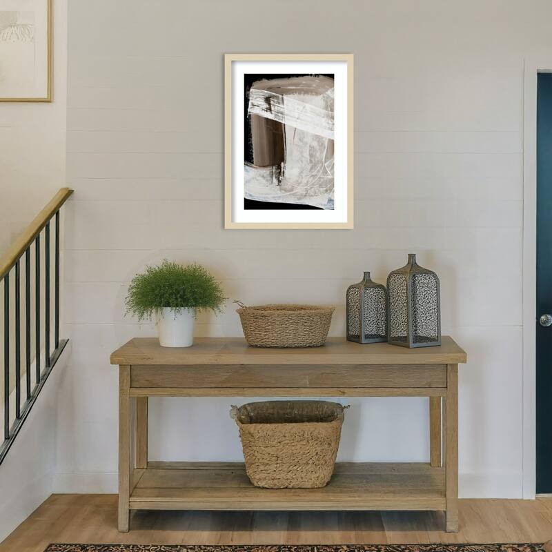 Mind by Dan Hobday Wood Framed Wall Art Print