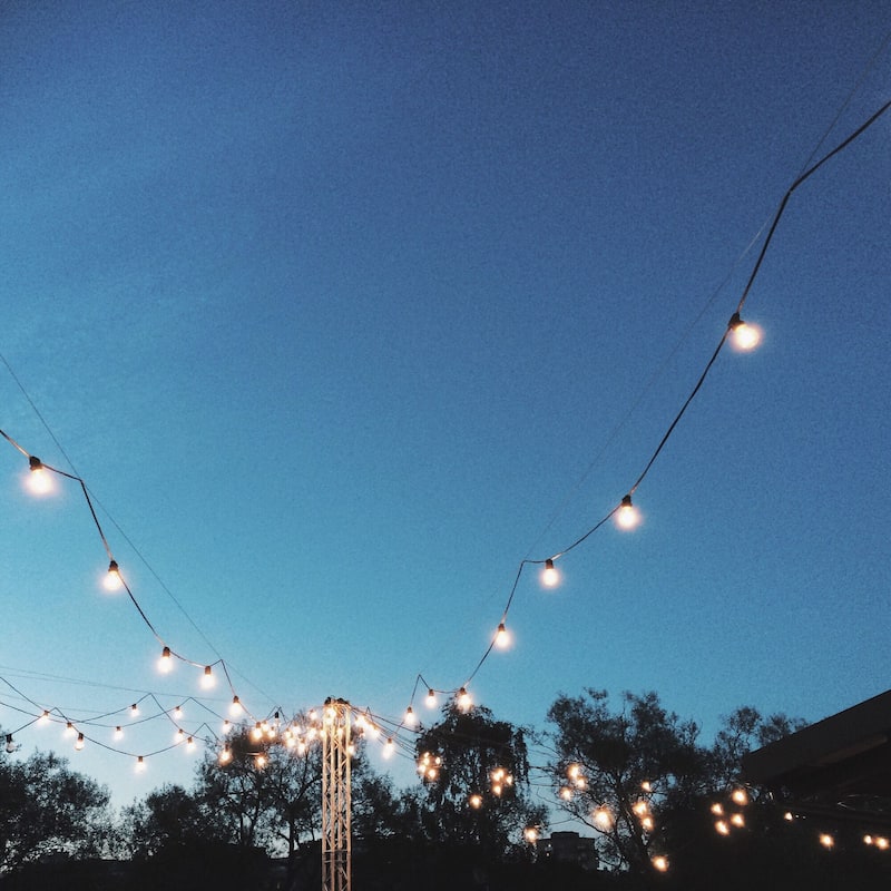 Bulbrite 14-foot Indoor/Outdoor Decorative String Light with Incandescent Globe