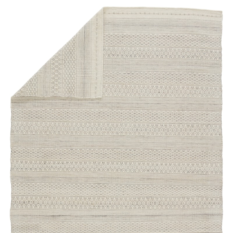 Trixie Indoor/ Outdoor Tribal Cream/ Light Gray Area Rug