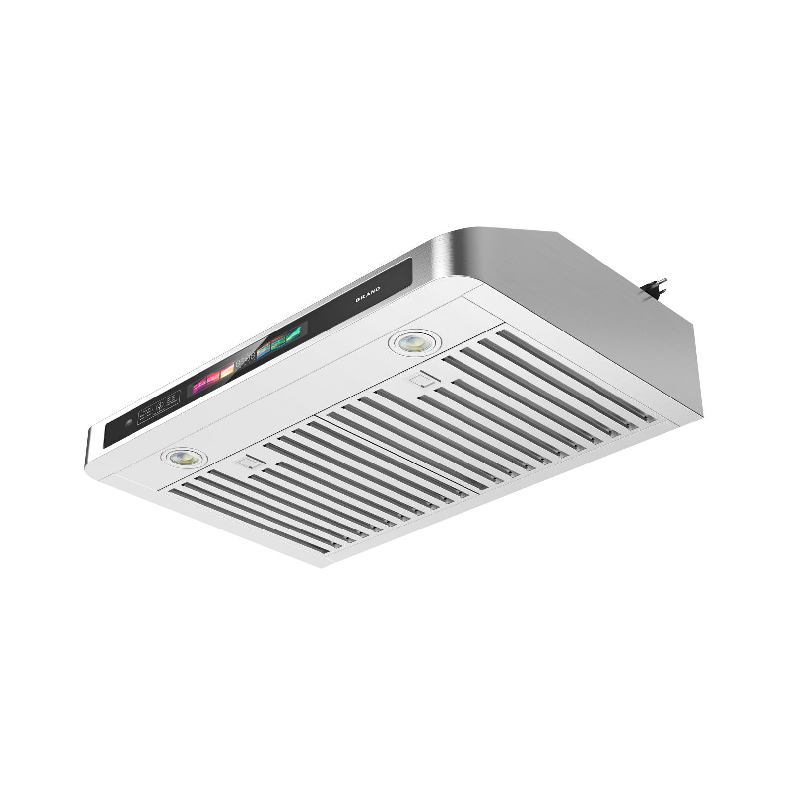 30 in. 900 CFM Under Cabinet Range Hood with Voice Control - Silver