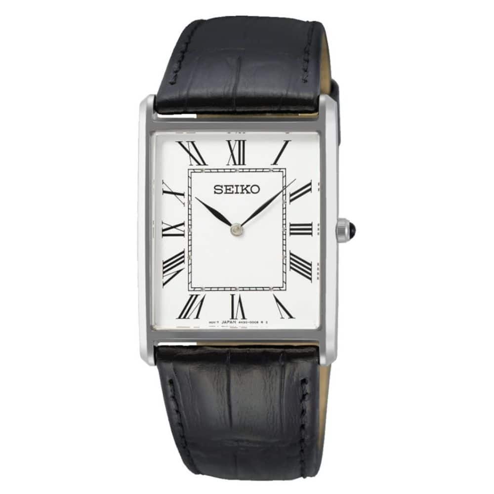 Seiko Men's Classic White Dial Watch - SWR049P1 - One Size