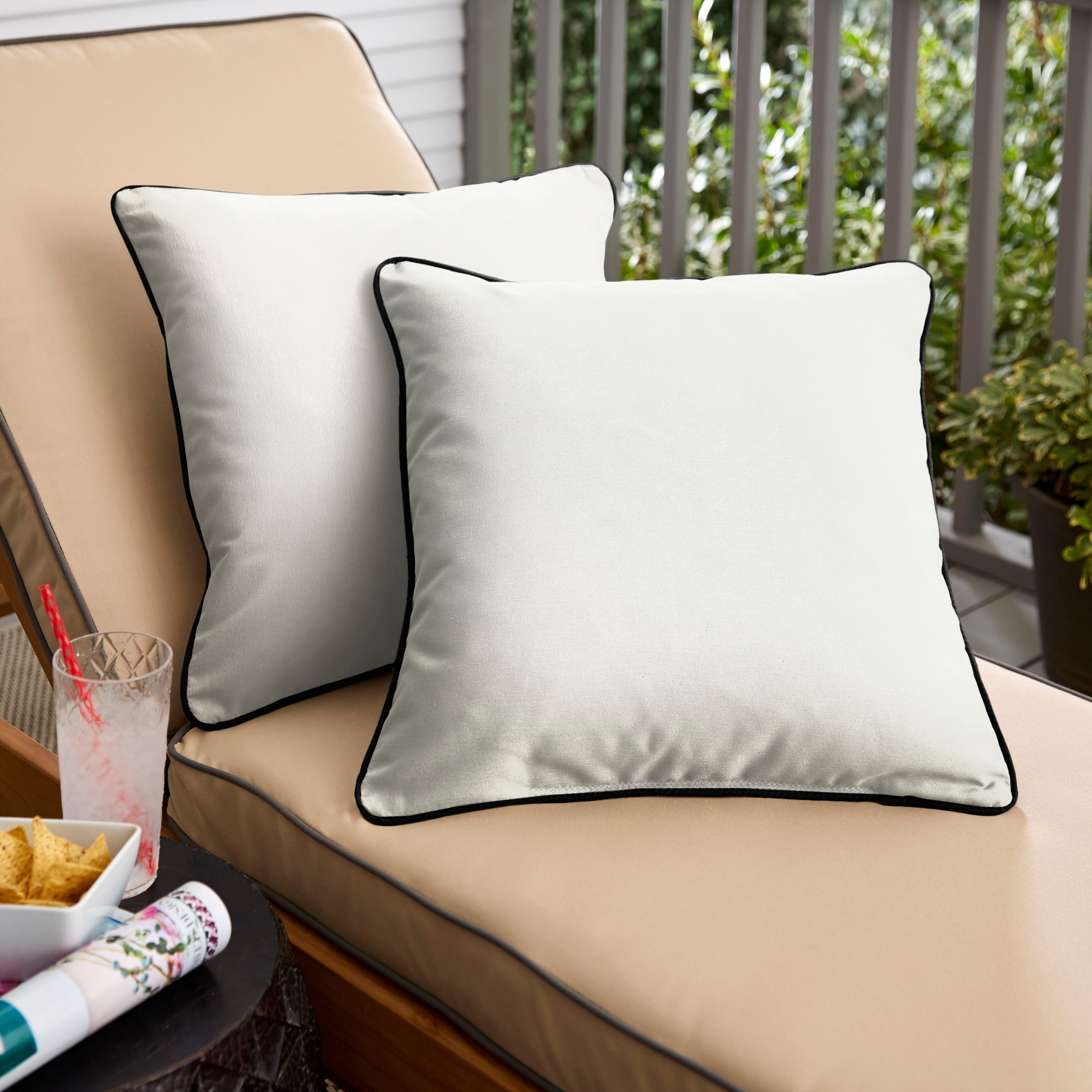 Outdoor cushions overstock sale