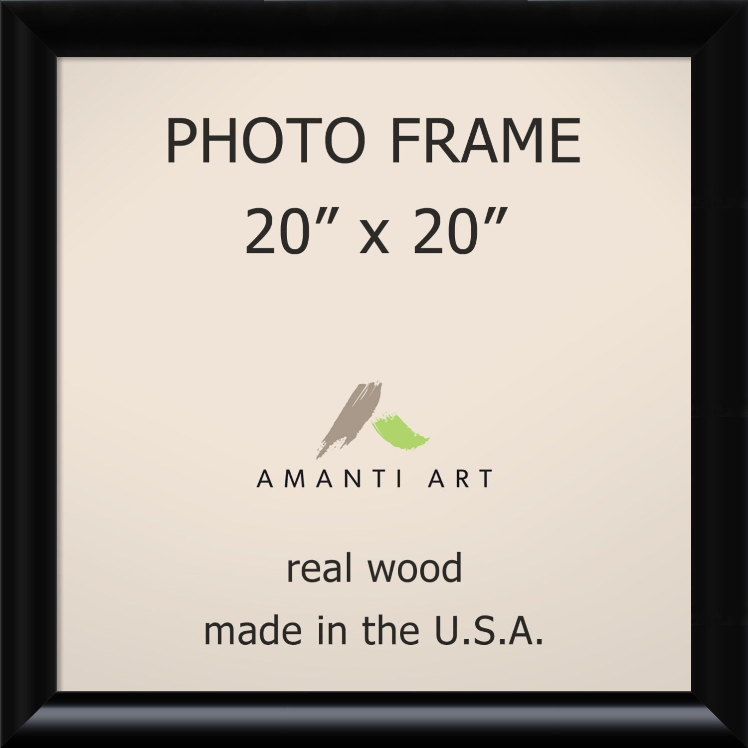 Steinway Black Photo Frame 23 X 23 Inch Overstock