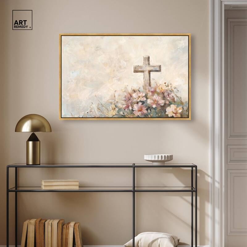 Blessed Remembrance Canvas by Art Remedy