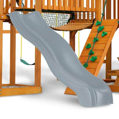 Swing-N-Slide Gray 8-Ft Apex Slide - Mounts to 4-Ft. Platforms