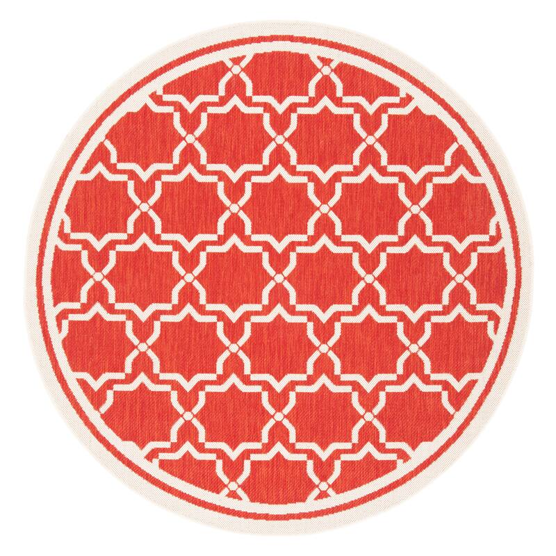 SAFAVIEH Courtyard Thomasina Indoor/ Outdoor Waterproof Patio Backyard Rug