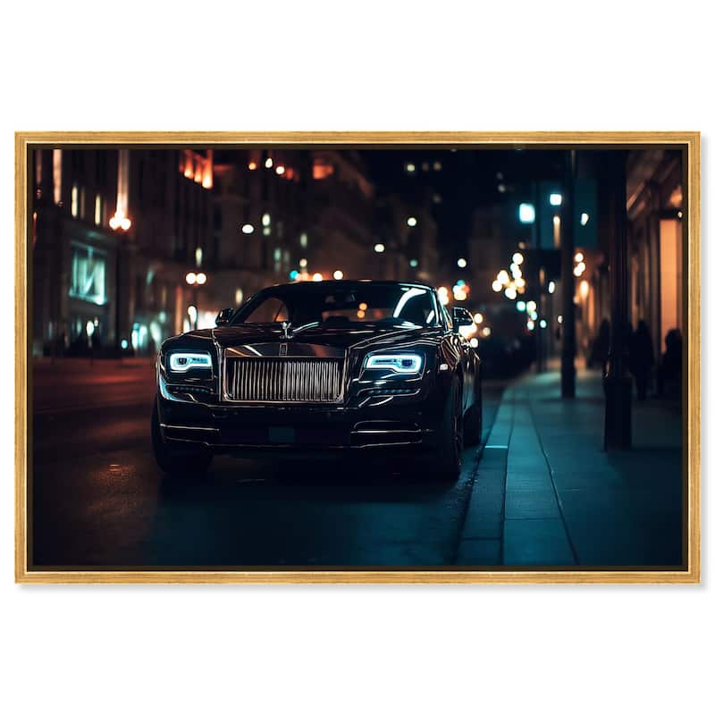 Phantom's Gleam Canvas by Art Remedy - Gold - 30" x 20"