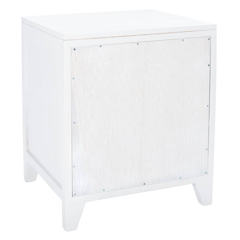 SAFAVIEH Dalia Coastal 1-Drawer 1-Door Nightstand