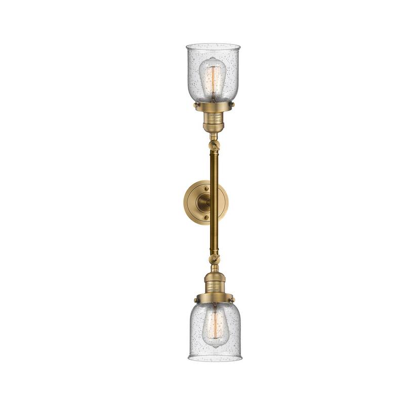 Innovations Lighting Small Bell 2 Light 23" Wide Bathroom Vanity Light