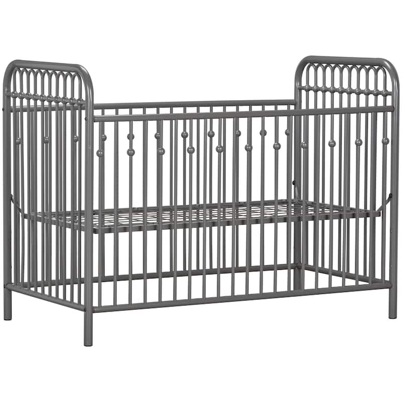 Little Seeds Monarch Hill Ivy Metal Crib - N/A