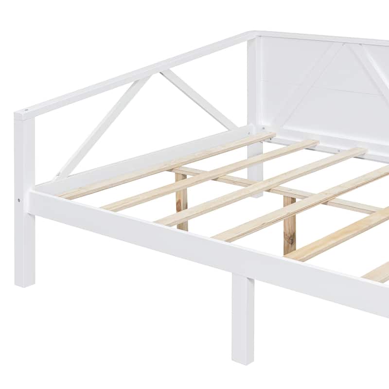 Multi-Functional Design Full Size Daybed 79.5" X 57.1" X 34.7"(L X W X H)