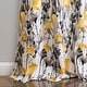 preview thumbnail 28 of 26, The Curated Nomad Luminet Flora Room Darkening Window Curtain Panel Pair
