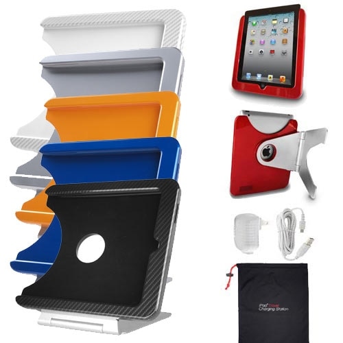 INFOtainment iPad Tablet Foldable Charging Dock Stand (Fits Gens 1 2 3)