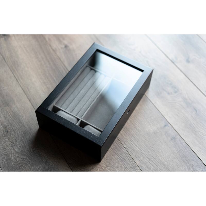 Wood Jewelry Box Watch Case, Earring Ring Bracelet Box, Jewelry