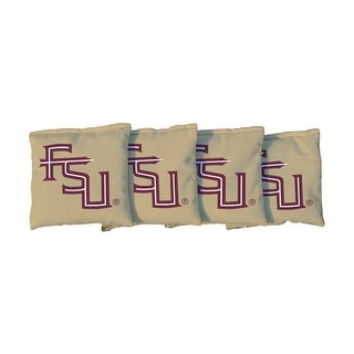 Florida State FSU Seminoles Gold Cornhole Bags