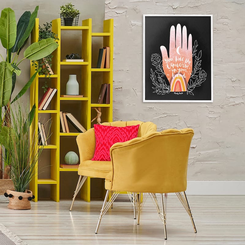 Stupell Universe In Your Hand Framed Giclee Art Design By Mandy Ford Art + Illustration