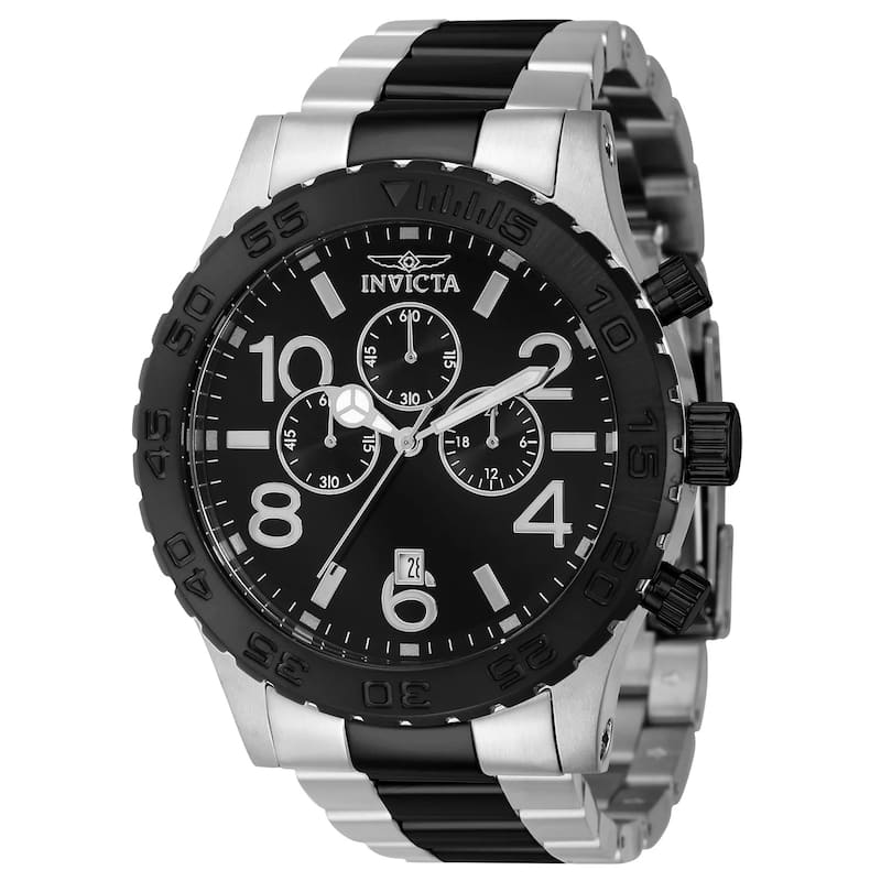 Invicta Men's 40606 Specialty Quartz Chronograph Black Dial Watch