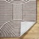 preview thumbnail 21 of 33, Livabliss Scandinavian Fossay Shag Stripe Washable Area Rug