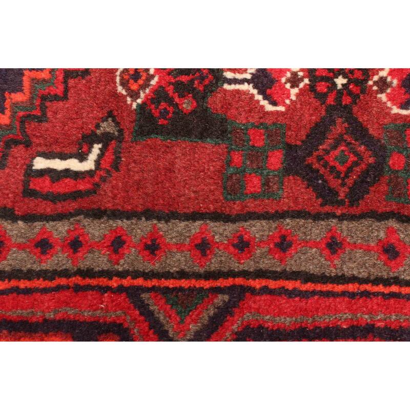 ECARPETGALLERY Hand-knotted Andelz Navy Wool Rug - 3'8 x 6'5