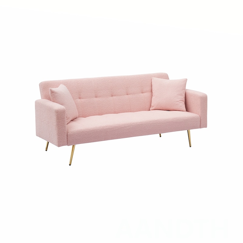 Teddy Sofa Bed With Two Pillows