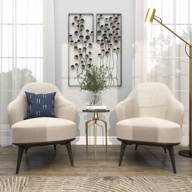 Aluminum Metal Small Tripod Accent Table with Textured Glass Tabletop - Silver, Gold or Black - Roche River Decor