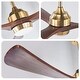 preview thumbnail 76 of 189, Sofucor 42"/48"/ 52"/60"Noiseless Walnut Wood Ceiling Fan with Remote Control, Integrated Light Optional