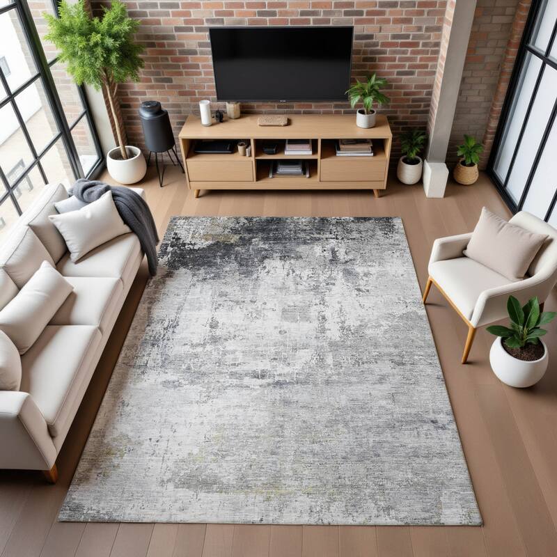 Premium Washable Super Soft Abstract Glam Mayfield Rug