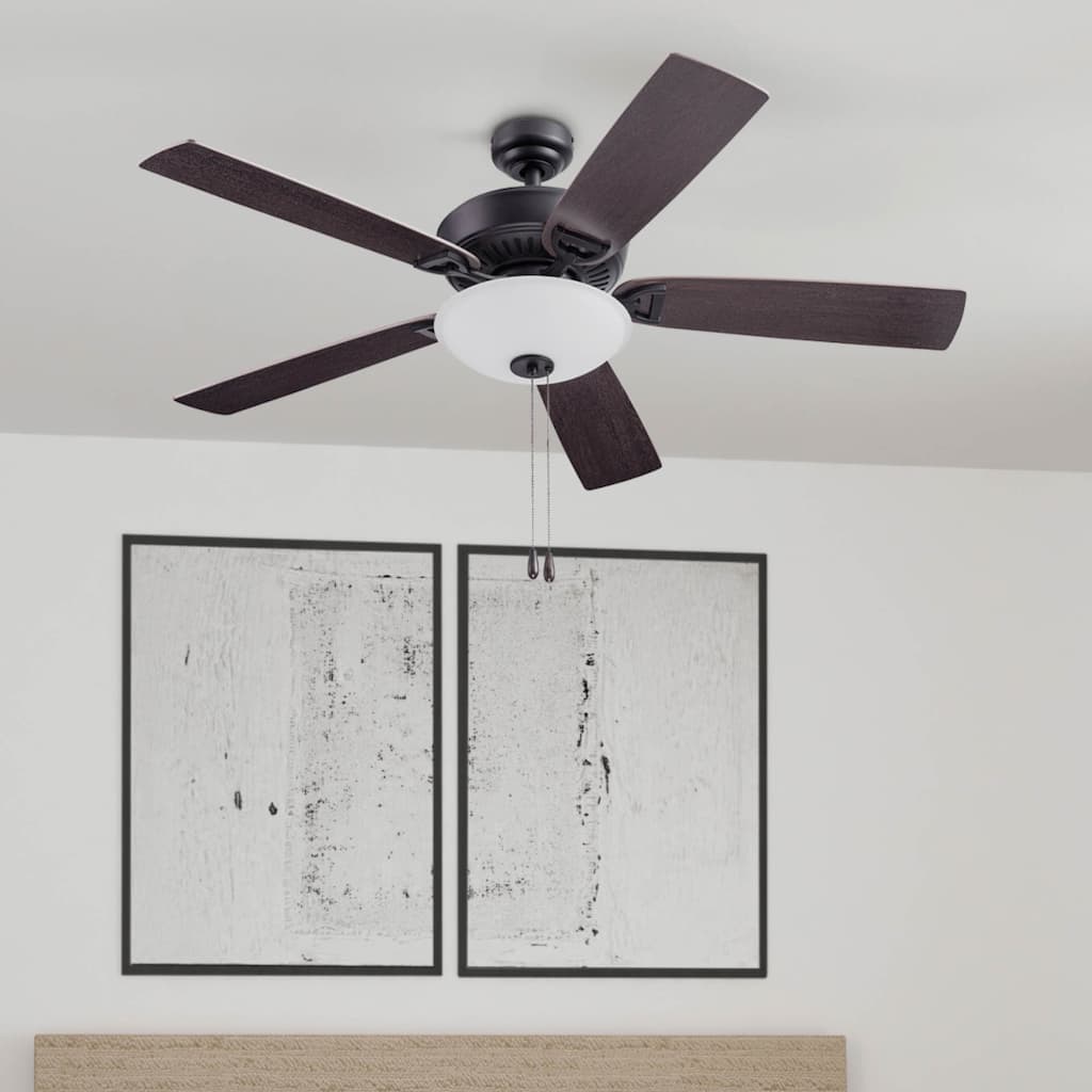 52" Prominence Home Montlake Indoor Ceiling Fan, Brushed Nickel - 52