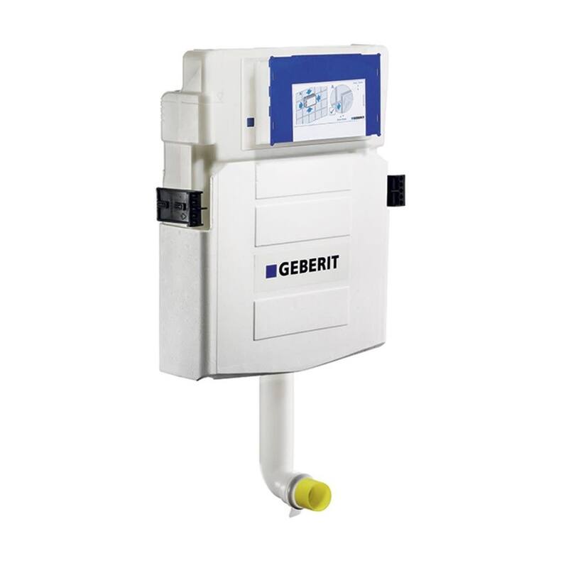 Geberit 1.28 / 0.8 GPF Sigma Concealed Tank System for Floor Mount - Natural