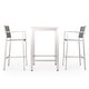 preview thumbnail 6 of 16, Cape Coral Outdoor 3-piece Bar Set with Glass Table Top by Christopher Knight Home