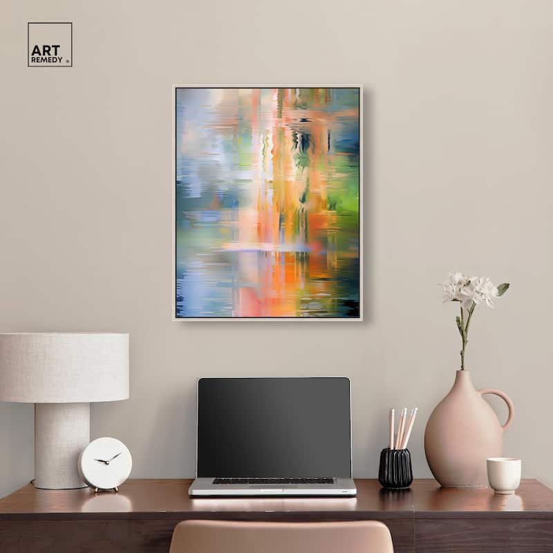 Spectrum's Embrace Canvas by Art Remedy