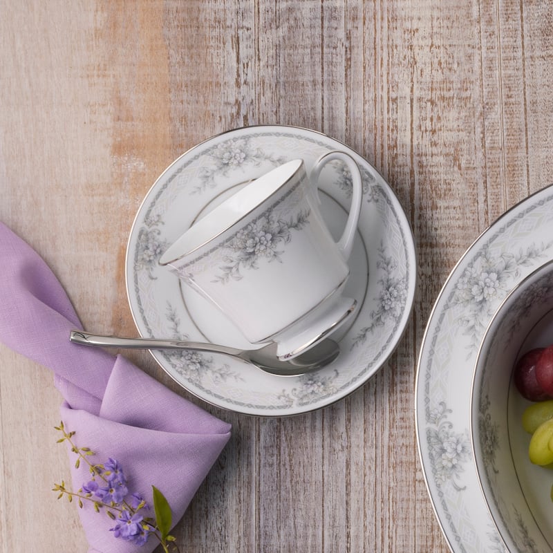 Noritake Sweet Leilani Set Of 4 Saucers, 6"
