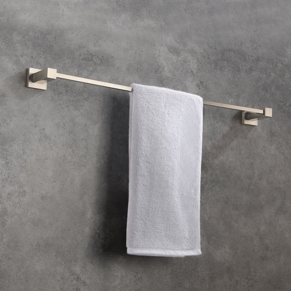 dimension image slide 3 of 9, Cube 24 inch Bathroom Towel Bar