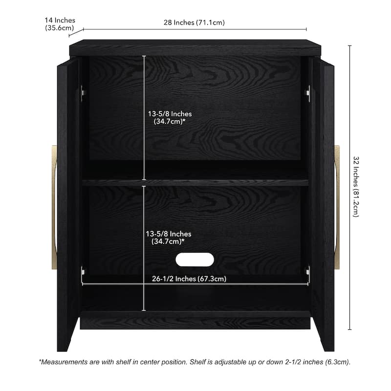 Tillman 28" Wide Rectangular Accent Cabinet - 28" Wide