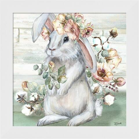 Tre Sorelle Studios 'Farmhouse Bunny II' Framed Art